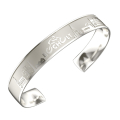 Bocholt bangle ladies silver light 60 mm