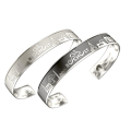 Bocholt bangle men silver light 70 mm