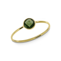 Ring Gold 585 grüner Turmalin 4 mm
