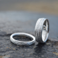 Ring Strandcores silver light 6 mm