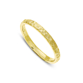 Ring Hammerschlag 585 Gelbgold