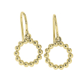 Ohrring 585 Gelbgold Dots