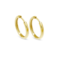 Creole 585 Gold rund  mit Scharnier rund