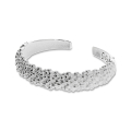 Armreif Dots Silber-hell