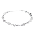 Collier Crease Silber 