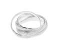 Ring Strandcores 5-fold silver light