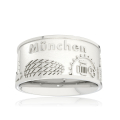 City ring Munich silver-light