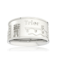 City ring Trier silver light