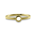 Ring Gold 585 Fleur du tube