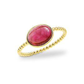 Ring 585 Gelbgold pink Turmalin