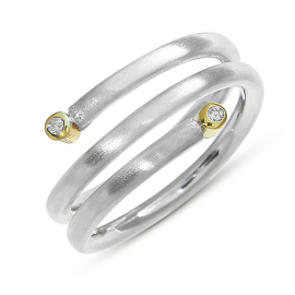 Ring si/go diamond