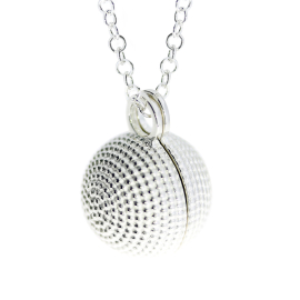 Pendant Dots wishing ball 16mm si bright
