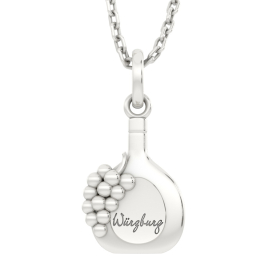 Würzburg Bocksbeutel Charm 925 13 mm
