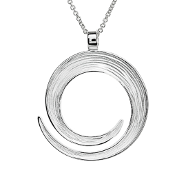 Anhänger Crease Meeresstrudel Silber 925