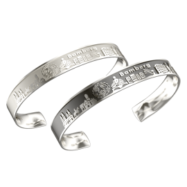 Bamberg bangle silver light