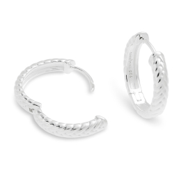 Creole Silber hell mit Rillenmuster