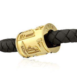 Cologne jewellery pendant tube silver gold plated
