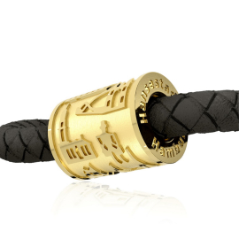 Hamburg Pendant Tube silver yellow gold plated