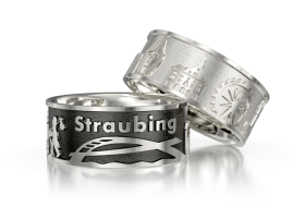 Stadtring Straubing Silber-hell