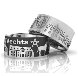 City ring Vechta silver light