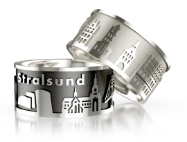 City ring Stralsund silver-light