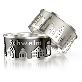 Stadtring Schwelm silber-oxydiert