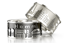 Stadtring Hamm silber-hell