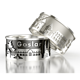 Stadtring Goslar silber-oxydiert