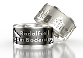 Stadtring Radolfzell silber-oxydiert