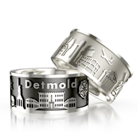 Stadtring Detmold Silber-hell