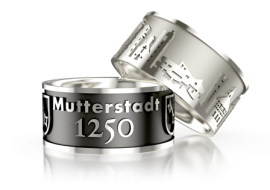 Stadtring Mutterstadt silber-oxydiert