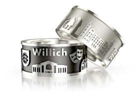 Stadtring Willich Silber-hell