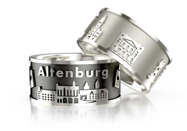 Stadtring Altenburg Silber-oxydiert