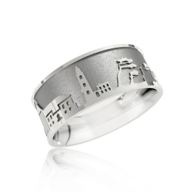 Fischland-Darß island ring silver-oxydised