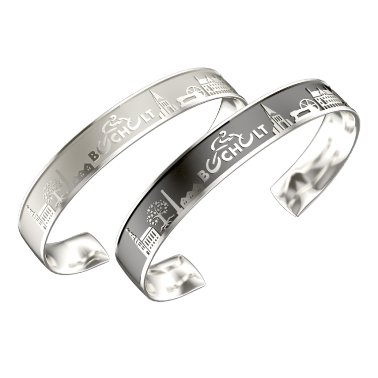 Bocholt bangle ladies silver light 60 mm  