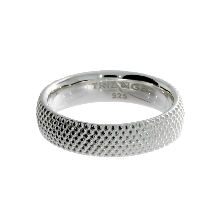 Dots ring No.3 5.0 mm wide Ring size 54