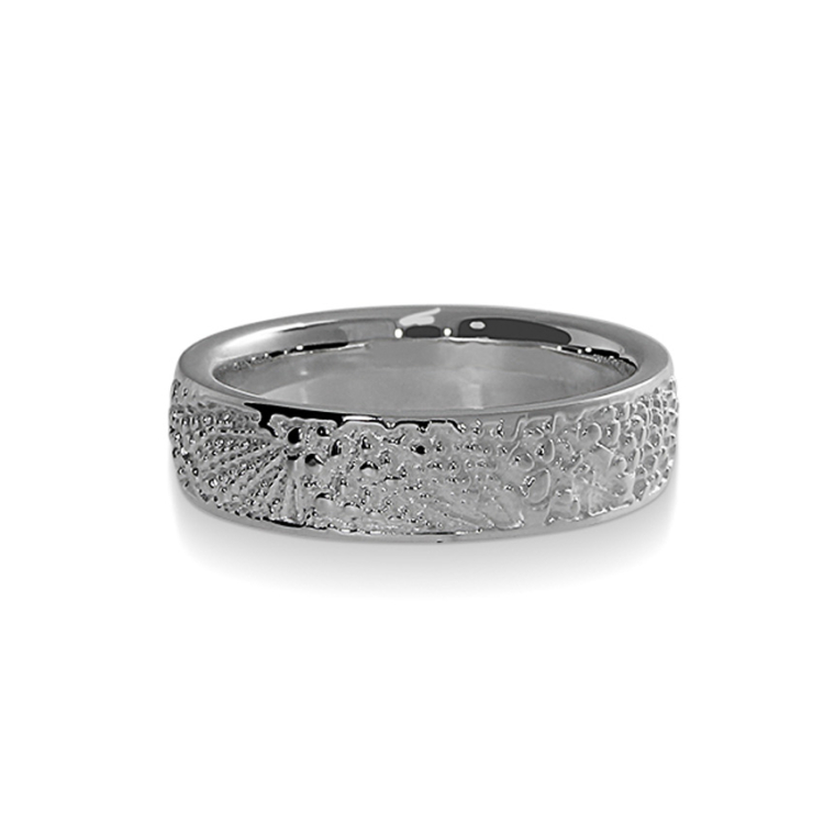 Partner Ring Silver Faun 6 mm wide  