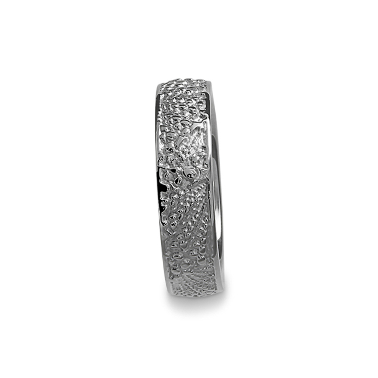 Partner Ring Silver Faun 6 mm wide  