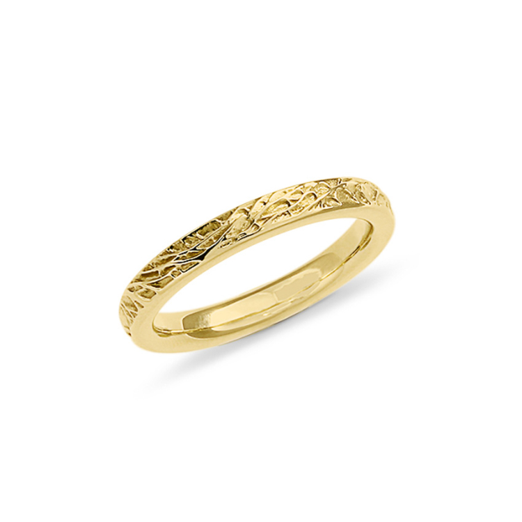 Ring Sloop 585 gold 3 mm   Ring size 62