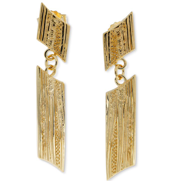 Earrings Strandcores si/gold plated