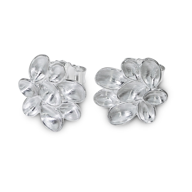 Stud Earrings Drops silver light