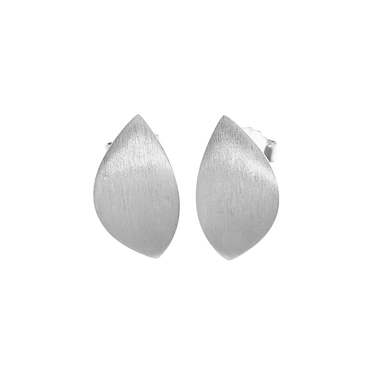 Stud Earrings Silver Maharani
