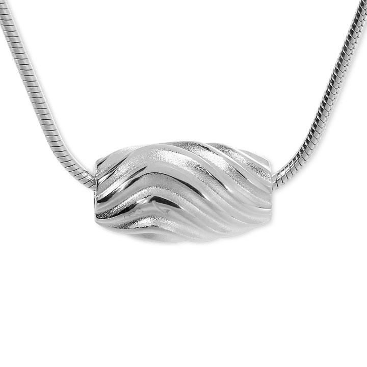 Tube Waves 5 mm silver