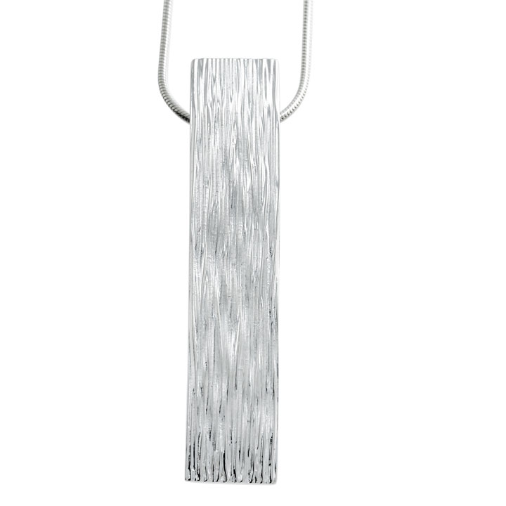 Pendant Crease silver light