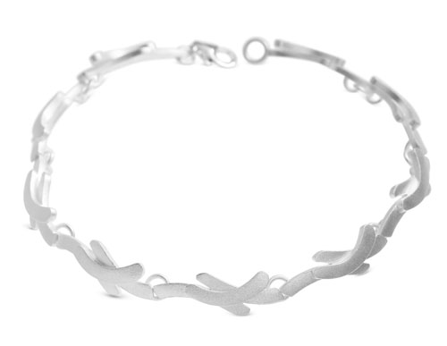 Armband Silber matt