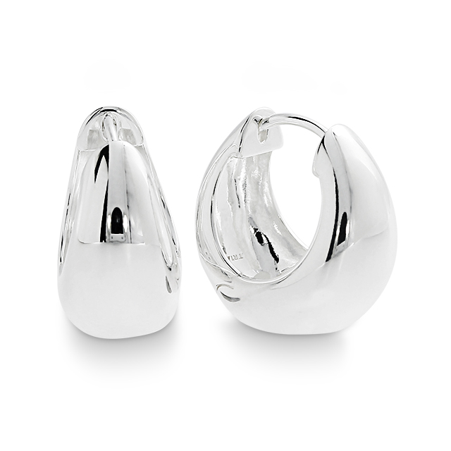 Creole Silber hell Durchmesser 19,5 mm