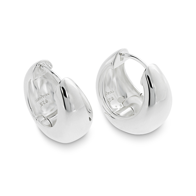 Creole Silber hell Durchmesser 19,5 mm