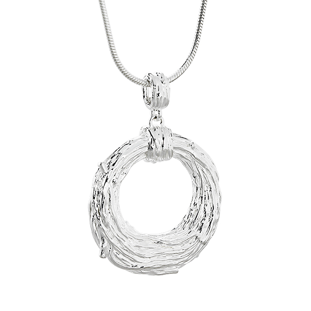 Anhänger Silber hell  inkl. Ankerkette