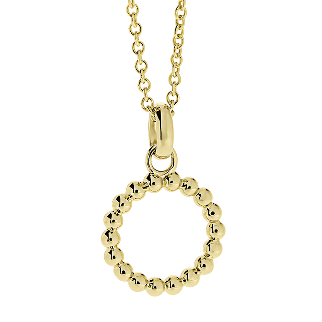 Anhänger 585 Gelbgold  swiss blue Topas 3,5 mm fac  ohne Kette 