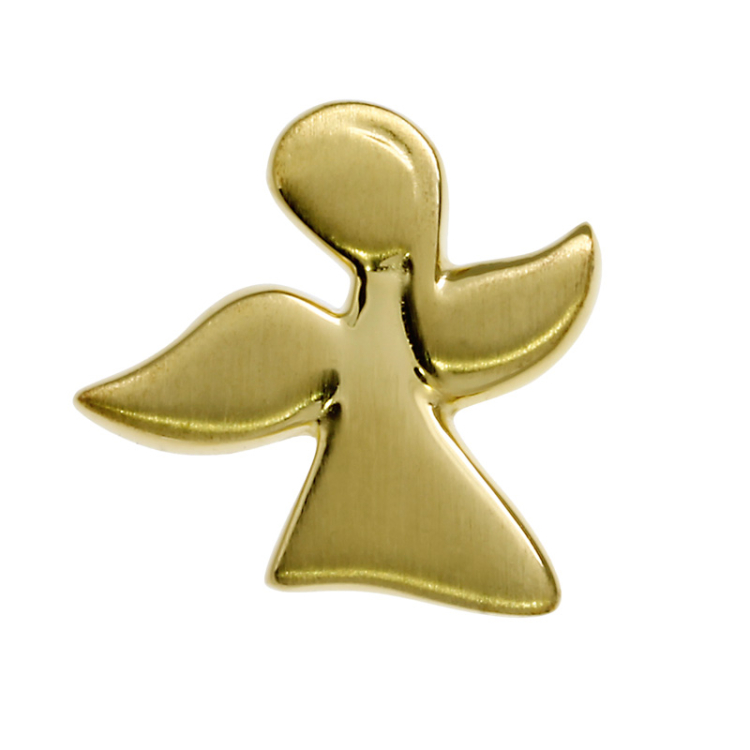Small guardian angel 750 yellow gold 20 mm without chain